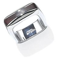 Ring Fossil Man in Steel JF81258-040-20 - JF81258-040-20